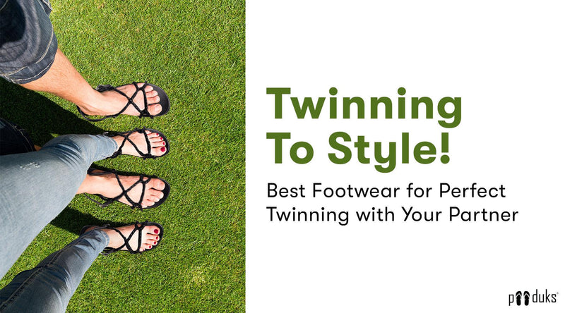 Twinning To Style! Best Footwear for Perfect Twinning with Your Partner - Paaduks