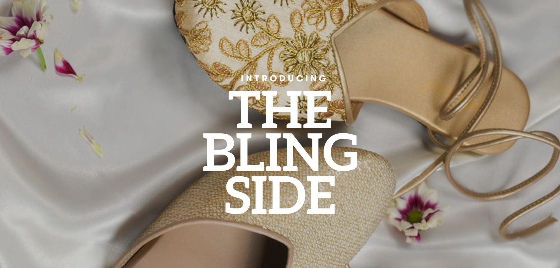 The Bling Side - Women's Festive Footwear - Paaduks