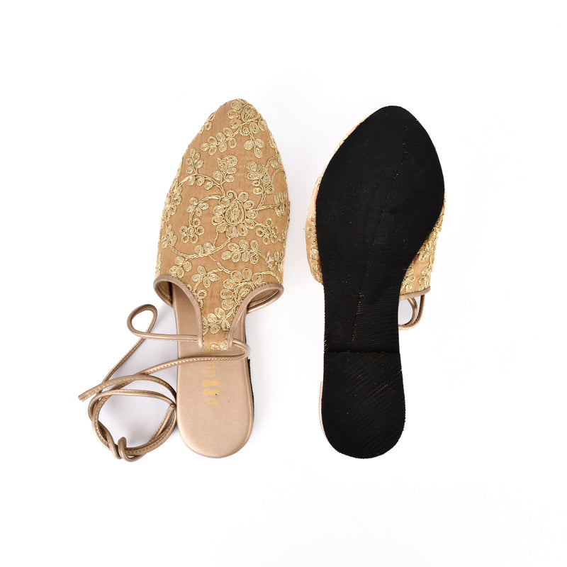 Dori - Gold | Occassion Wear Casual Sandals for Women