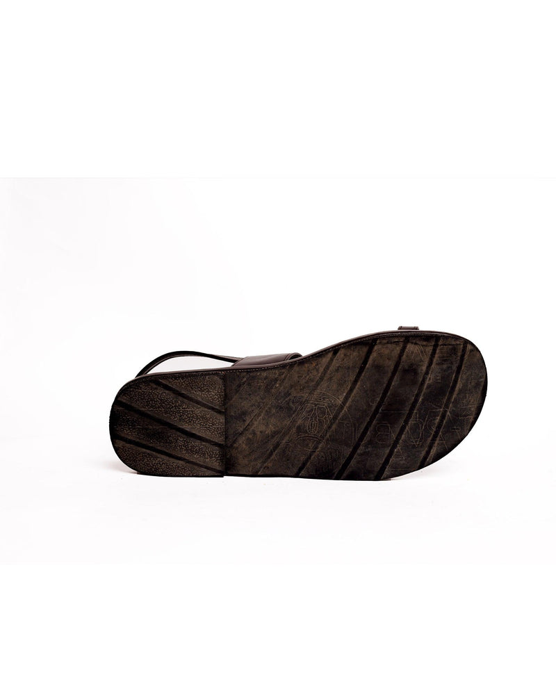 Calor Black | Casual Sandals for Men - Paaduks