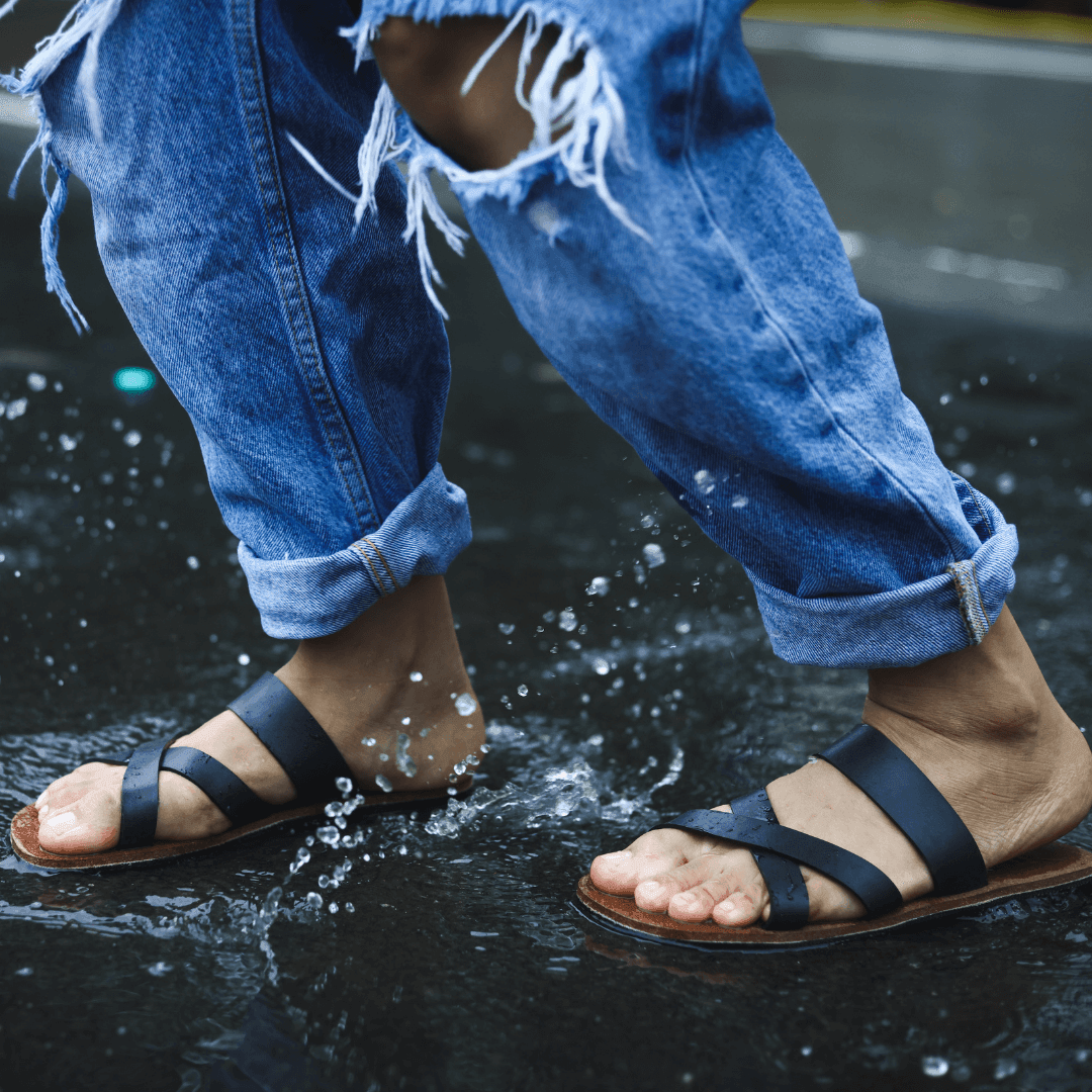 Women's Casual Flat Sandals Open Toe Rubber Wear resistant - Temu Germany