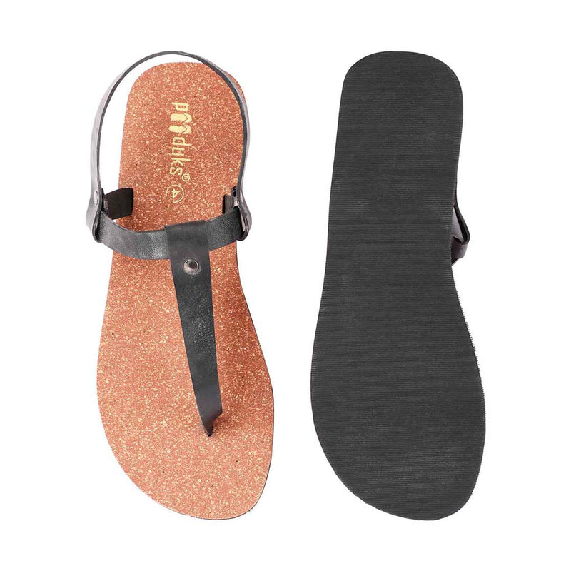 Ara T-Strap Cork Sandals