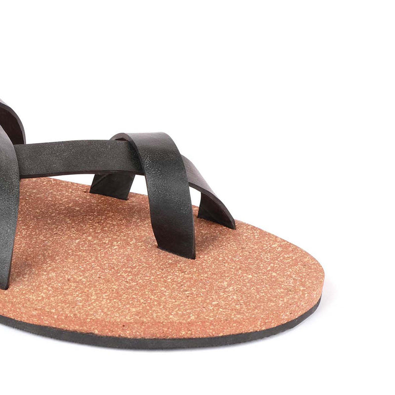 Tro Slingback Cork Sandals