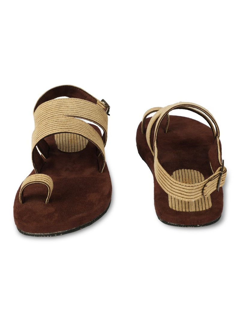 Sef Toe-Ring Corduroy Sandals