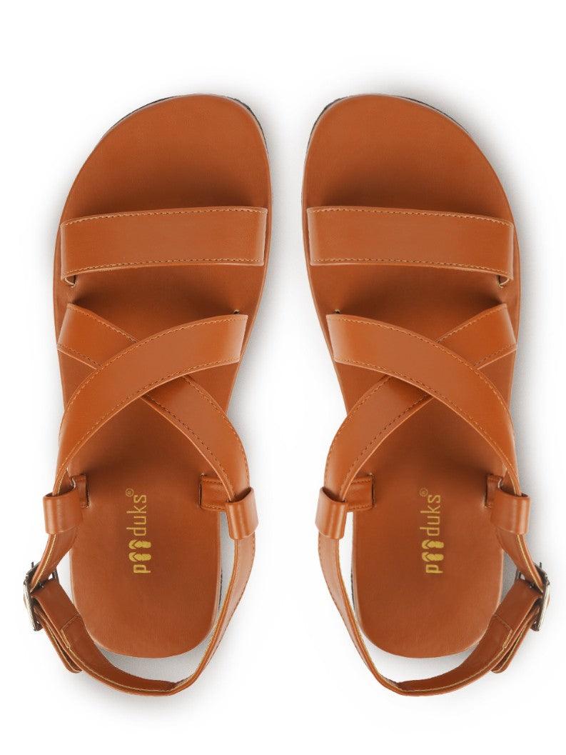 Calor Tan | Casual Sandals for Men - Paaduks