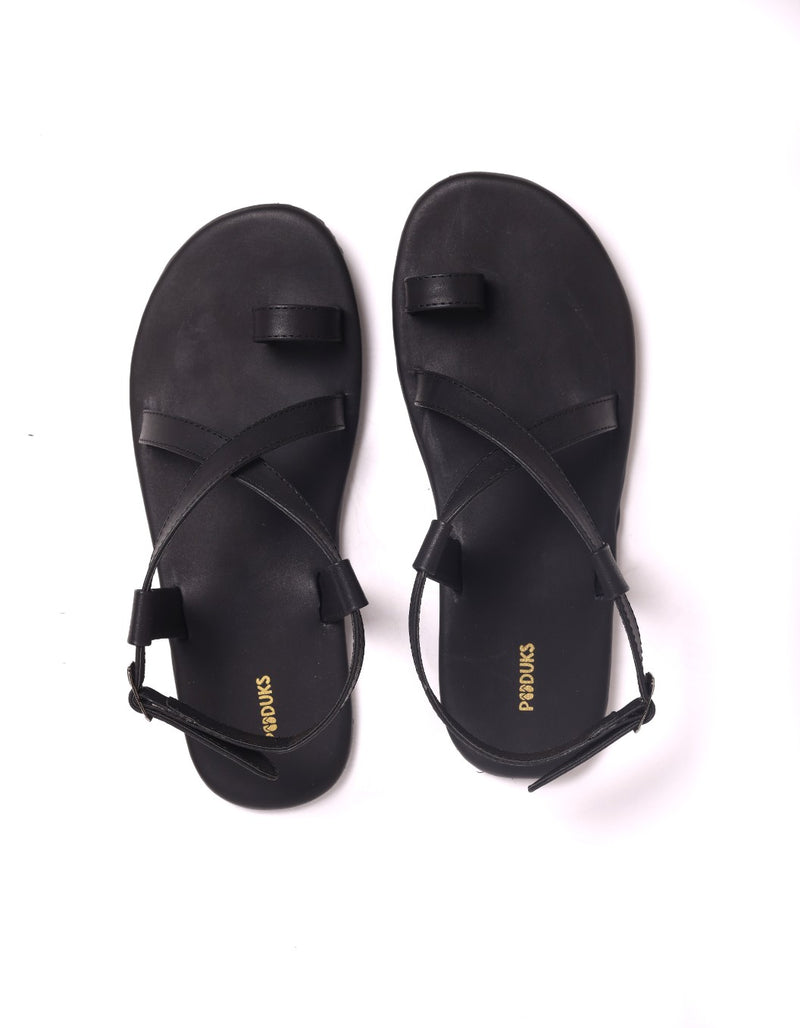 Sko Women Black | Comfortable Casual Sandals for Women