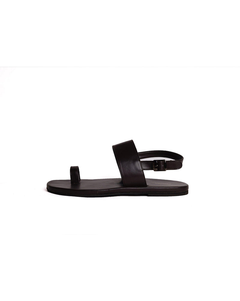 Zoo Dark Brown | Casual Sandals for Men - Paaduks